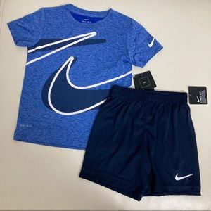 Nike Dri-Fit boy active shorts set